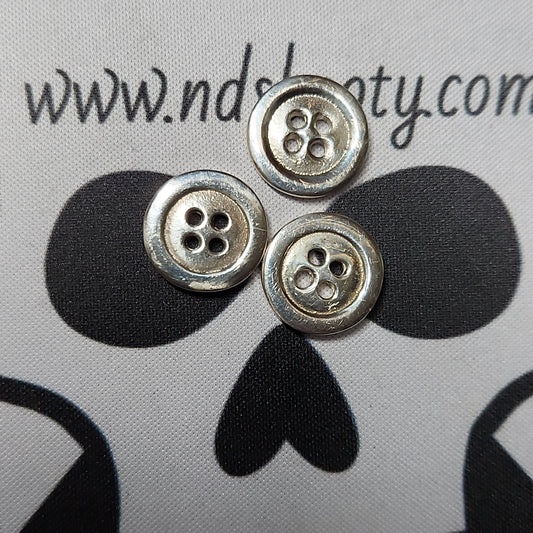 925 Sterling silver handmade Buttons