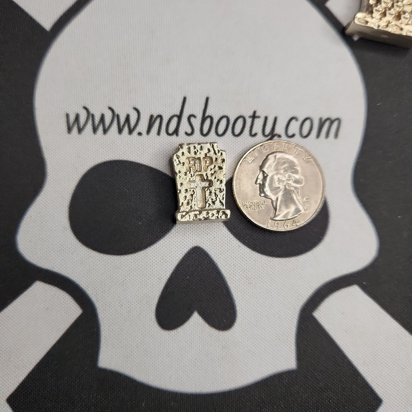 .925 Mini Tombstone Set Trinkets - Handcrafted