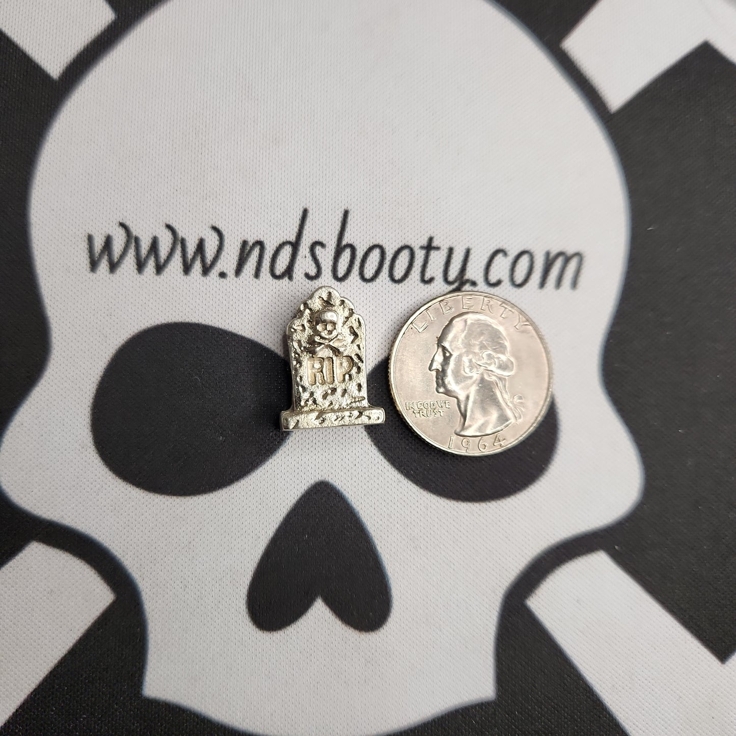 .925 Mini Tombstone Set Trinkets - Handcrafted