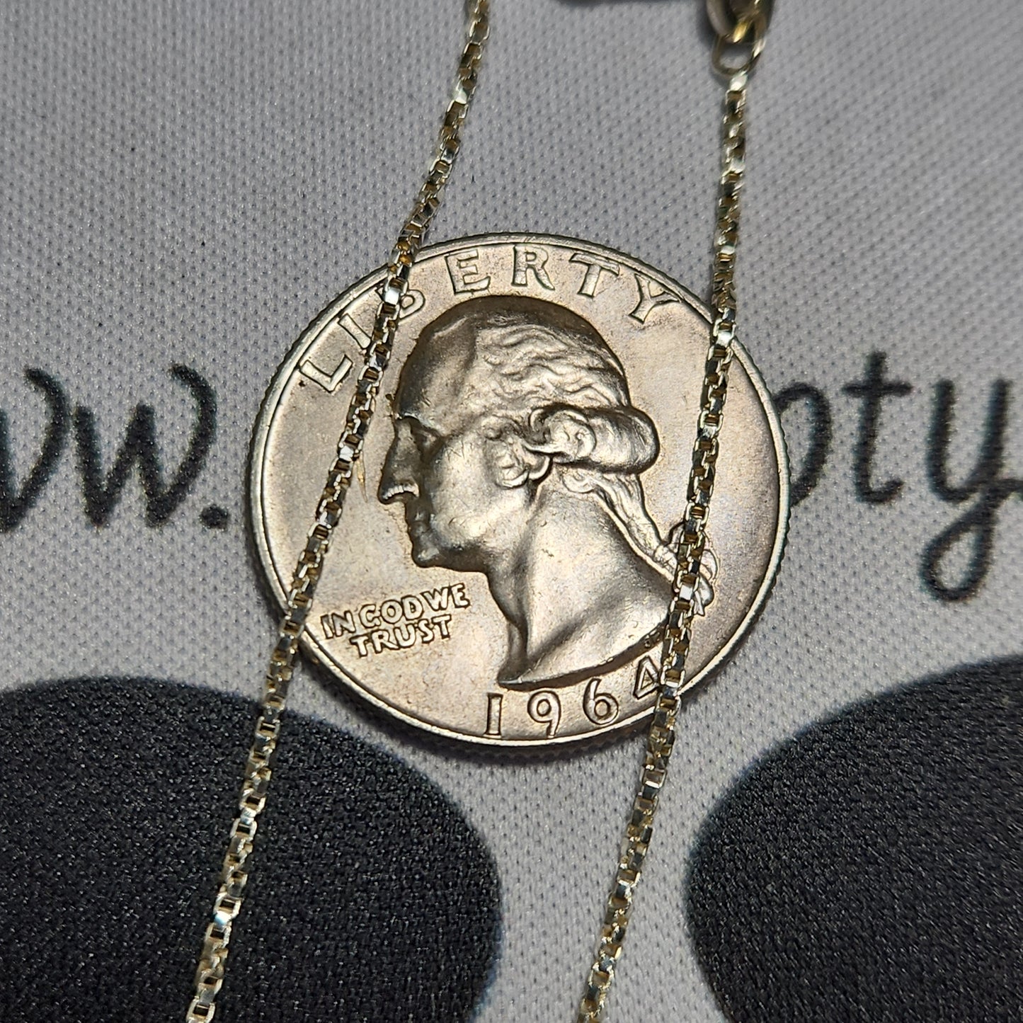 Twisted box chain .925