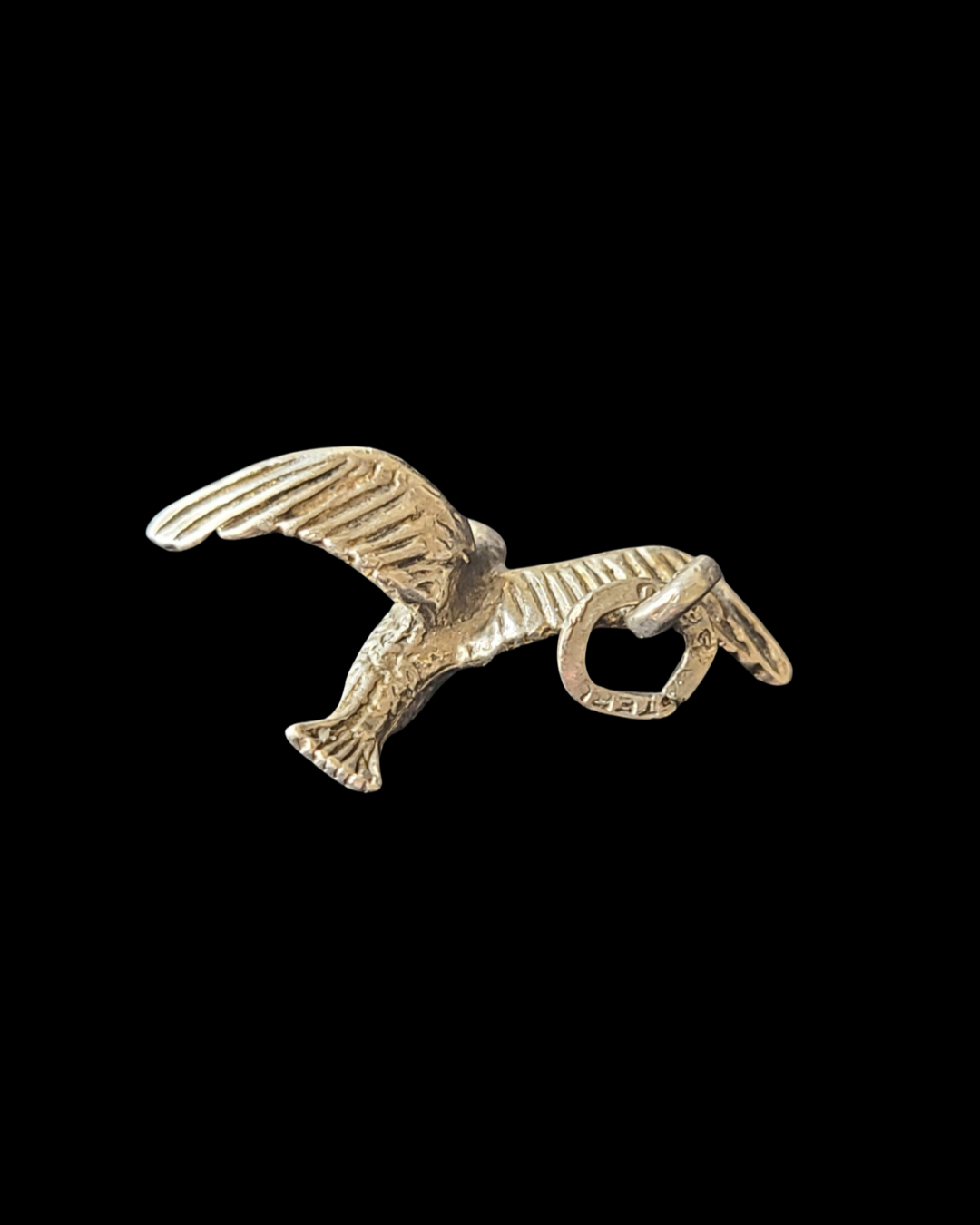 .925 Sterling Silver Seagull Charm